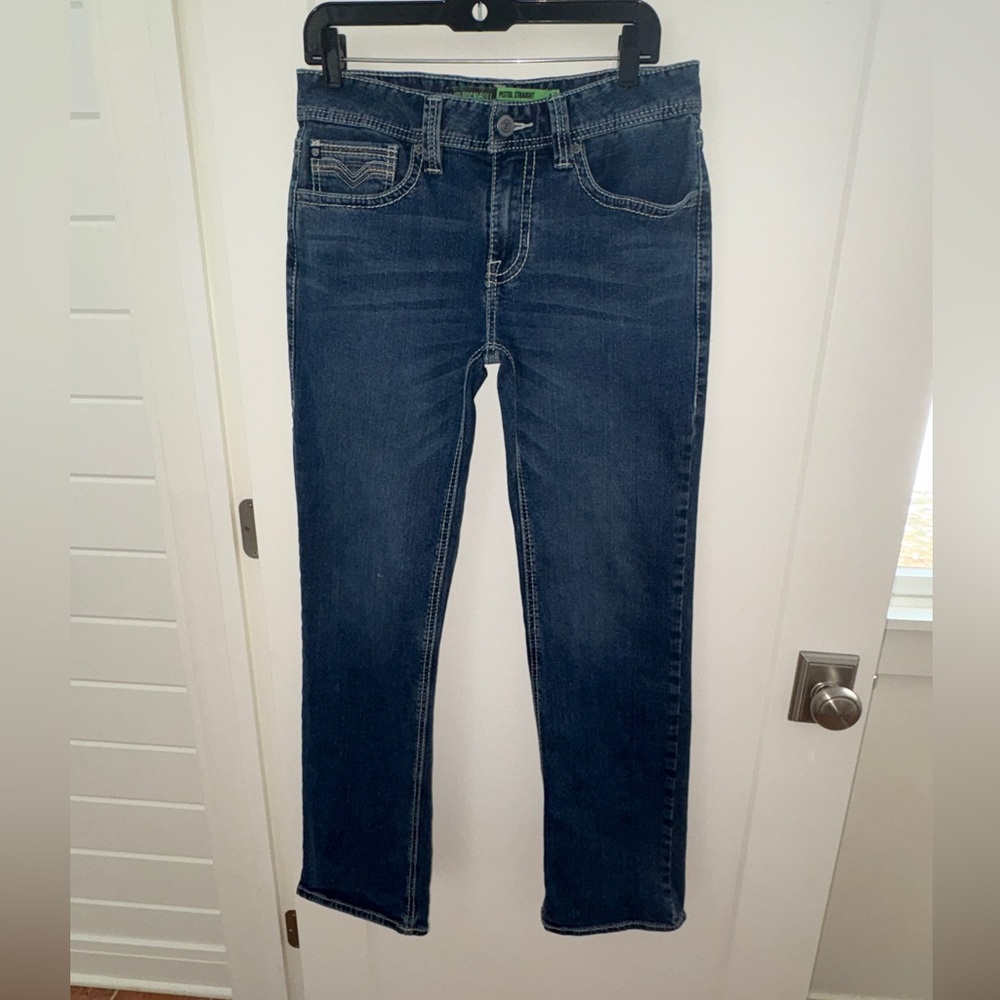 Rock & Roll denim Pistol straight leg jeans sz 32x34 EUC LN